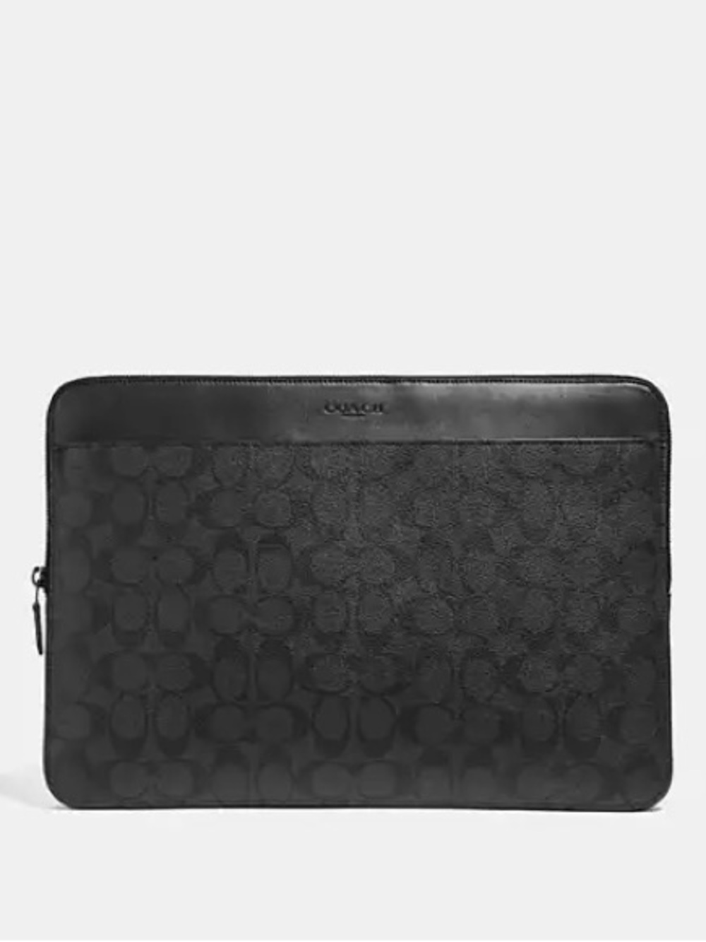 Coach Signature Canvas Padded Laptop Case